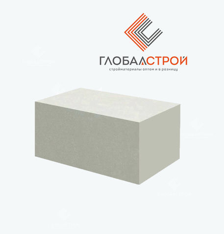 Блок газобетонный стеновой 625х250х250 D 500 ВКБ