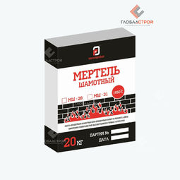 Смесь Мертель высокопластичная огнеупорная Росогнеупор