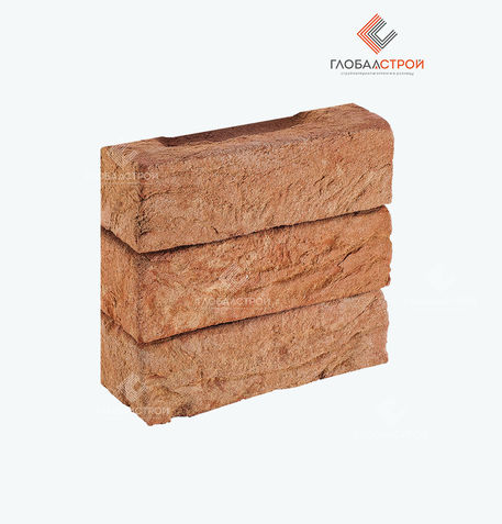 Кирпич облицовочный ручной формовки Покровское ECO WDF Донские зори