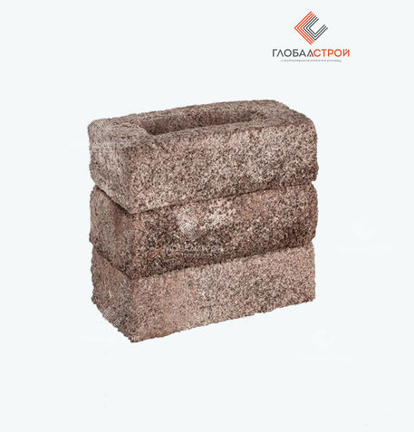 Кирпич облицовочный ручной формовки Серебряно WDF Донские зори