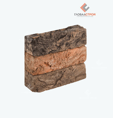 Кирпич облицовочный ручной формовки Шереметьево ECO WDF Донские зори
